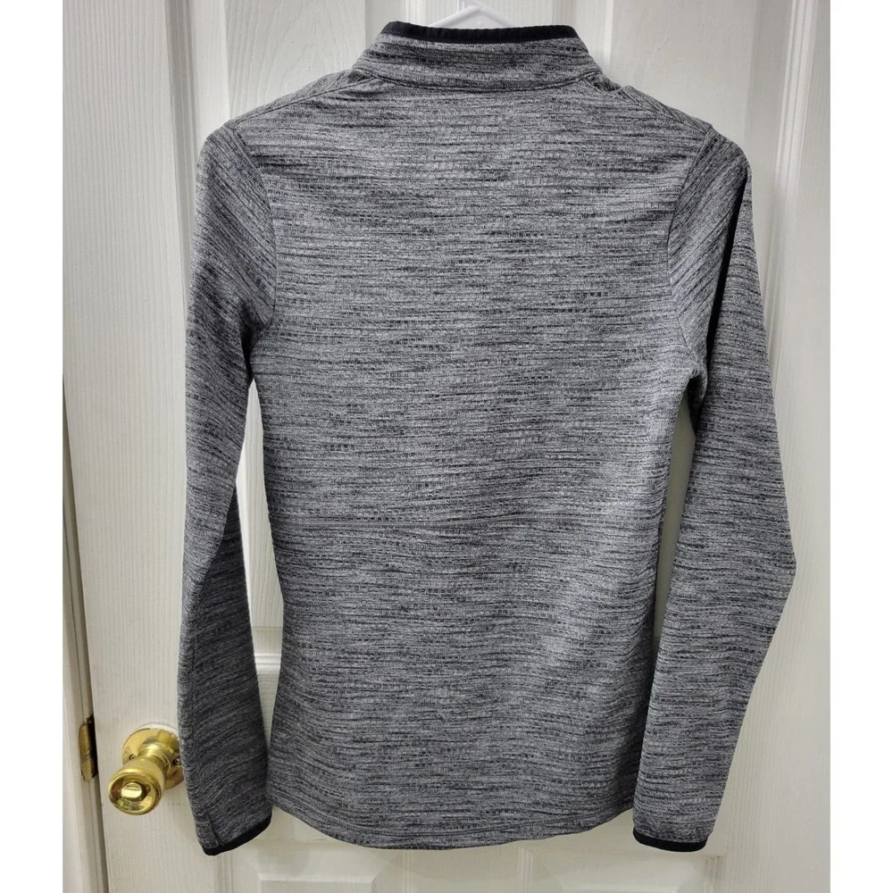 Nike Golf Dri-Fit Womens XS 1/2 Zip Pullover Gray Long Sleeve EUC